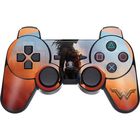 DC Comics Wonder Woman Movie Poster Stance Pose PS3 Dual Shock wireless controller Skin