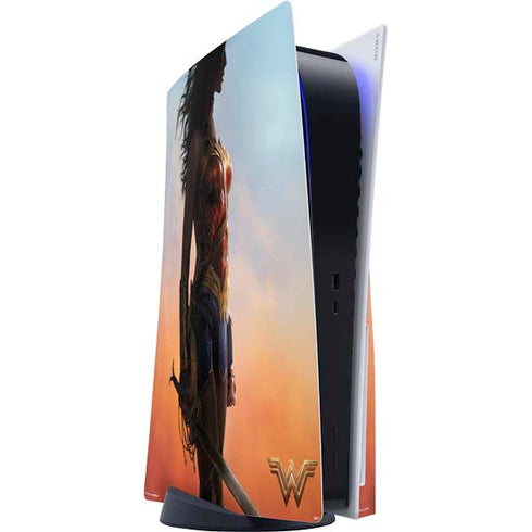 DC Comics Wonder Woman Movie Poster Stance Pose PlayStation PS5 Skins