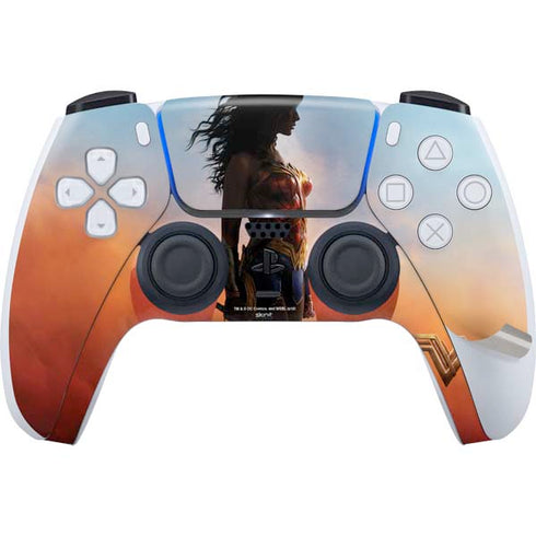 DC Comics Wonder Woman Movie Poster Stance Pose PS5 Pro Bundle Skin