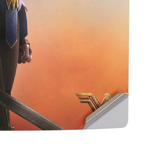 DC Comics Wonder Woman Movie Poster Stance Pose PS5 Pro Disk Console Skin