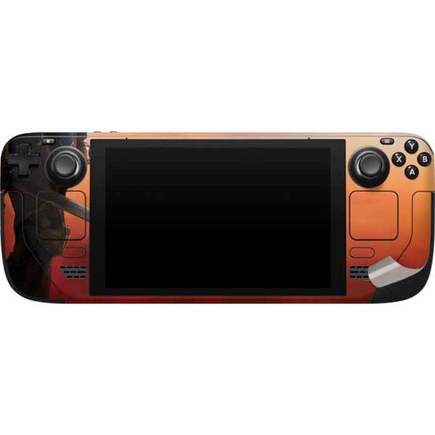 DC Comics Wonder Woman Movie Poster Stance Pose Steam Deck Handheld Gaming Computer Skin