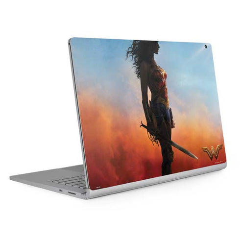 DC Comics Wonder Woman Movie Poster Stance Pose Surface Book 2 15in Skin