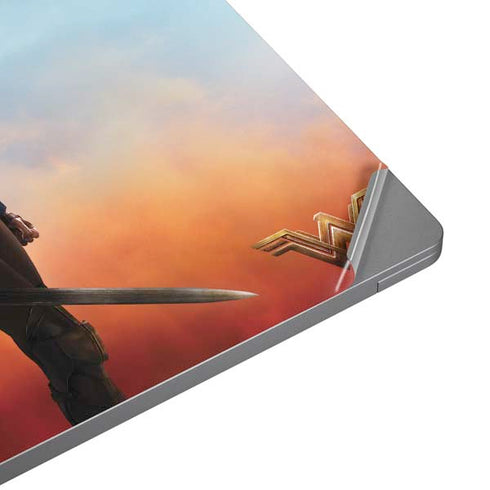 DC Comics Wonder Woman Movie Poster Stance Pose Laptop Skins