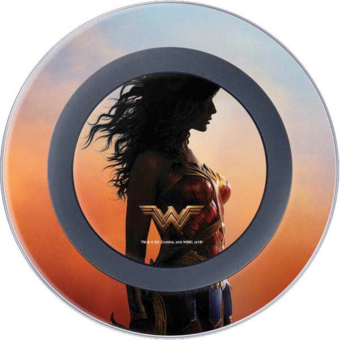DC Comics Wonder Woman Movie Poster Stance Pose Wireless Charger Skin
