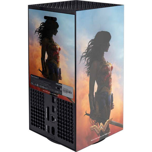 DC Comics Wonder Woman Movie Poster Stance Pose XBox Series X Digital Edition Console Skin