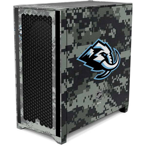 NHL Utah Mammoth DigiCamo Corsair 4000D Tempered Glass Mid-Tower ATX Case Skin