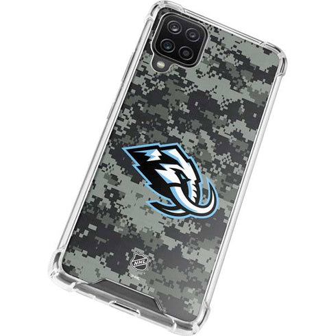 NHL Utah Mammoth DigiCamo Galaxy A12 Clear Case