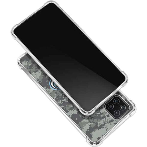 NHL Utah Mammoth DigiCamo Galaxy A12 Clear Case