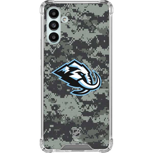 NHL Utah Mammoth DigiCamo Galaxy A13 5G Clear Case