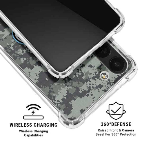 NHL Utah Mammoth DigiCamo Galaxy A13 5G Clear Case