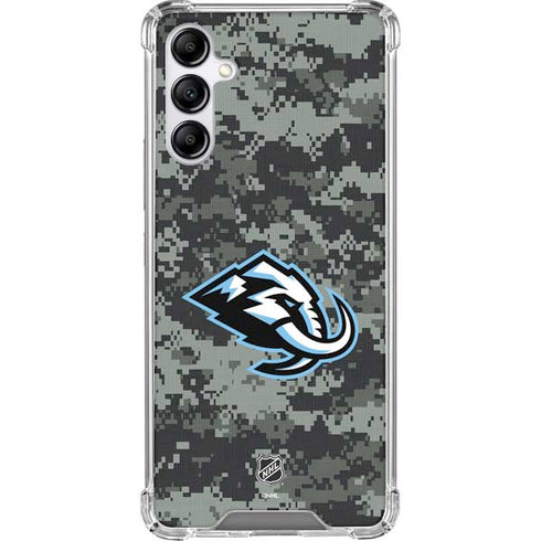 NHL Utah Mammoth DigiCamo Galaxy A14 5G Clear Case