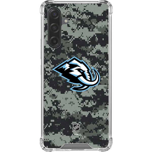 NHL Utah Mammoth DigiCamo Galaxy A17 Clear Case