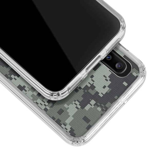 NHL Utah Mammoth DigiCamo Galaxy A20 Clear Case