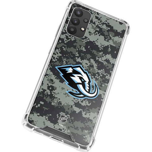 NHL Utah Mammoth DigiCamo Galaxy A32 5G Clear Case
