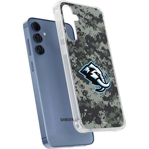NHL Utah Mammoth DigiCamo Galaxy A35 5G Clear Case