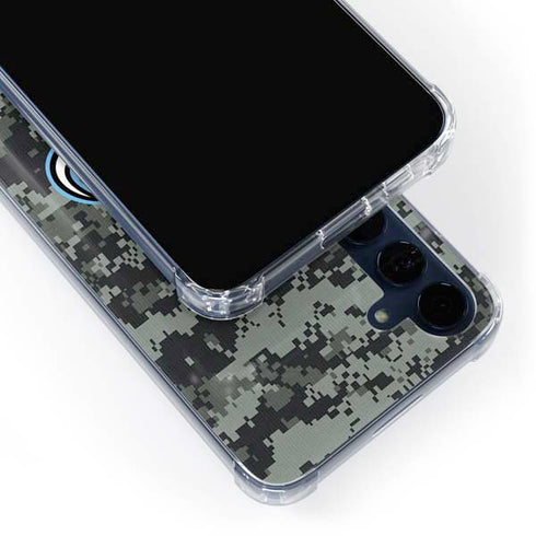 NHL Utah Mammoth DigiCamo Galaxy A35 5G Clear Case