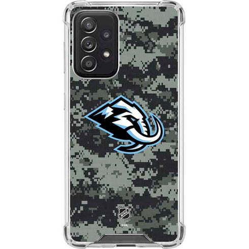 NHL Utah Mammoth DigiCamo Galaxy A52 5G Clear Case
