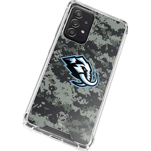 NHL Utah Mammoth DigiCamo Galaxy A52 5G Clear Case