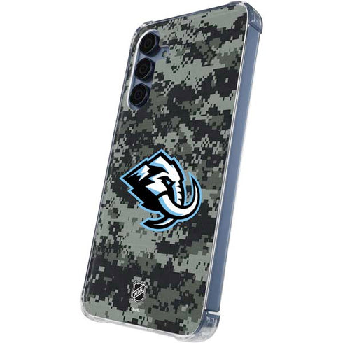 NHL Utah Mammoth DigiCamo Galaxy A55 5G Clear Case