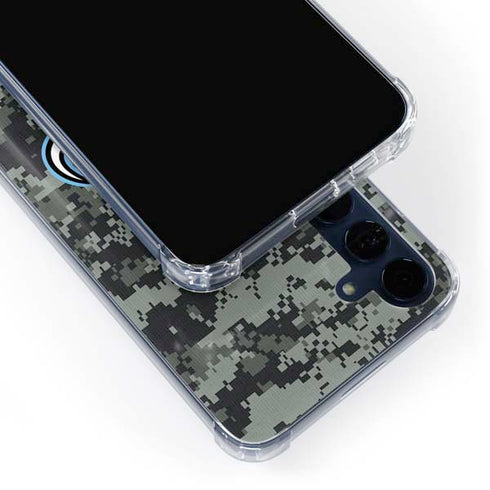 NHL Utah Mammoth DigiCamo Galaxy A55 5G Clear Case