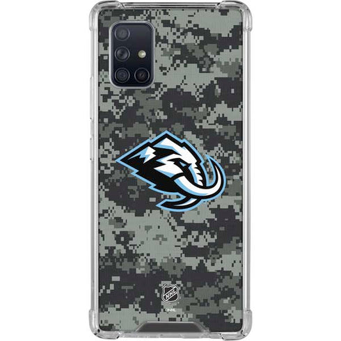 NHL Utah Mammoth DigiCamo Galaxy A71 5G Clear Case