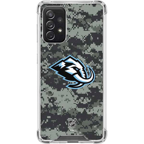 NHL Utah Mammoth DigiCamo Galaxy A72 5G Clear Case