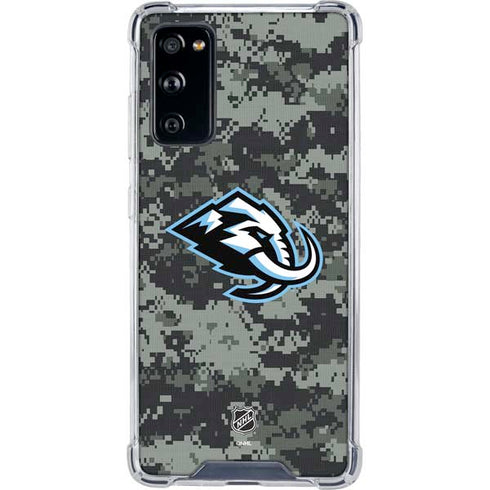 NHL Utah Mammoth DigiCamo Galaxy S20 FE Clear Case