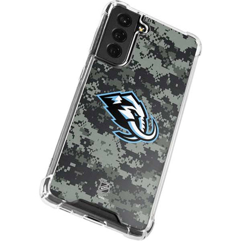 NHL Utah Mammoth DigiCamo Galaxy S21 FE Clear Case