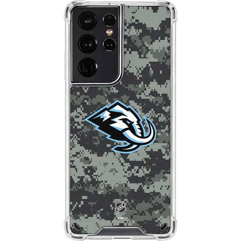NHL Utah Mammoth DigiCamo Galaxy S21 Ultra 5G Clear Case