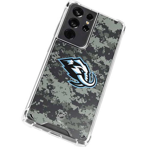 NHL Utah Mammoth DigiCamo Galaxy S21 Ultra 5G Clear Case