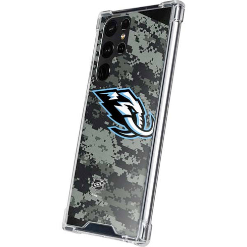 NHL Utah Mammoth DigiCamo Galaxy S22 Ultra Clear Case