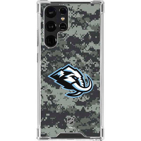 NHL Utah Mammoth DigiCamo Galaxy S24 Ultra Clear Case