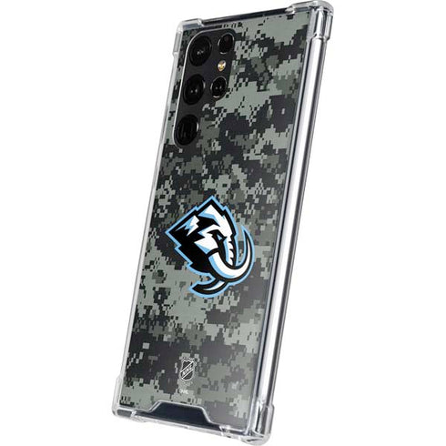 NHL Utah Mammoth DigiCamo Galaxy S24 Ultra Clear Case