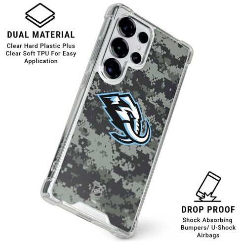 NHL Utah Mammoth DigiCamo Galaxy S26 Ultra Clear Case