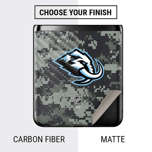 NHL Utah Mammoth DigiCamo Galaxy Z Flip Skin