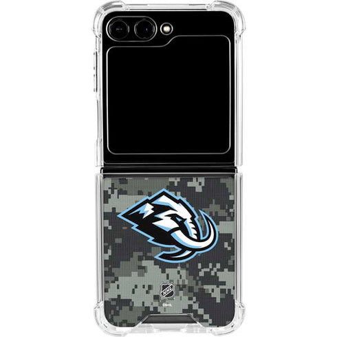 NHL Utah Mammoth DigiCamo Galaxy Z Flip5 5G Clear Case