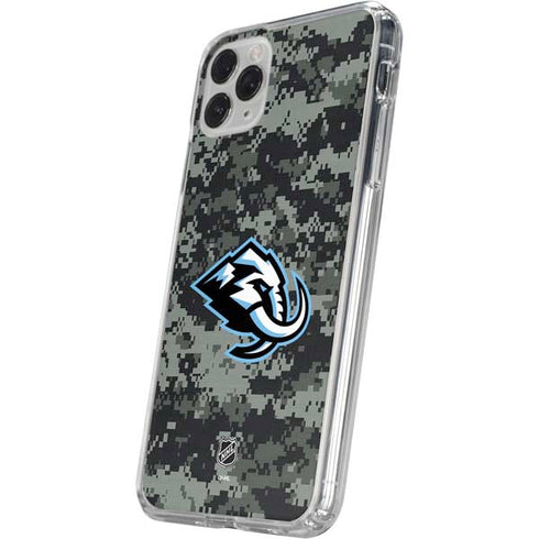 NHL Utah Mammoth DigiCamo iPhone 11 Pro Clear Case