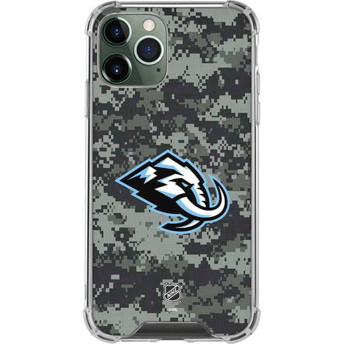 NHL Utah Mammoth DigiCamo iPhone 11 Pro Max Clear Case