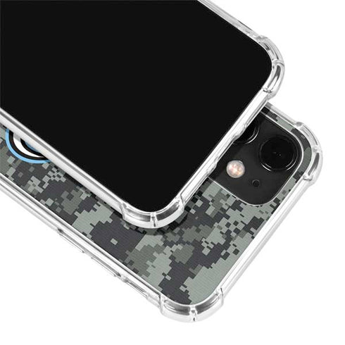 NHL Utah Mammoth DigiCamo iPhone 12 Clear Case