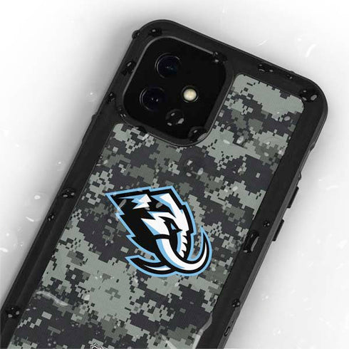 NHL Utah Mammoth DigiCamo iPhone 12 Mini Waterproof Case