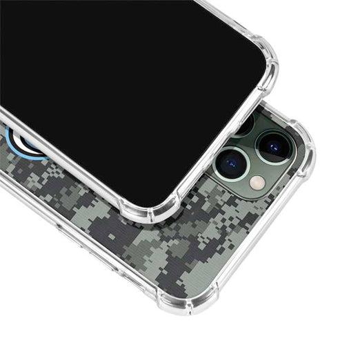 NHL Utah Mammoth DigiCamo iPhone 12 Pro Clear Case