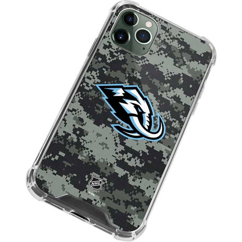 NHL Utah Mammoth DigiCamo iPhone 12 Pro Max Clear Case