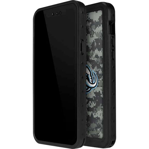 NHL Utah Mammoth DigiCamo iPhone 12 Pro Max Waterproof Case