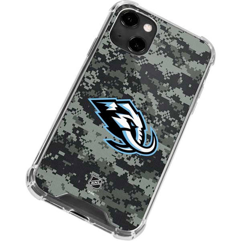 NHL Utah Mammoth DigiCamo iPhone 13 Clear Case