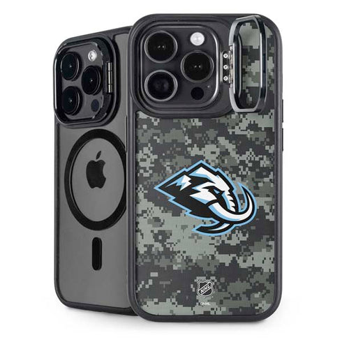 NHL Utah Mammoth DigiCamo iPhone 13 Pro Kickstand Case