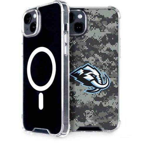 NHL Utah Mammoth DigiCamo iPhone 14 MagSafe Case