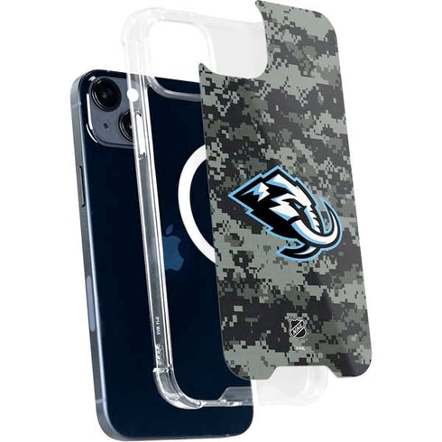 NHL Utah Mammoth DigiCamo iPhone 14 Plus MagSafe Case