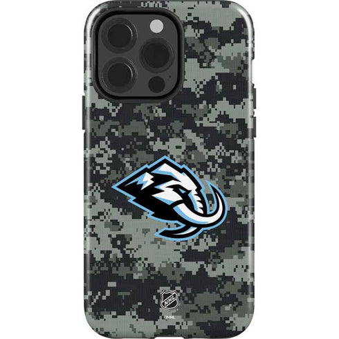 NHL Utah Mammoth DigiCamo iPhone 14 Pro Impact Case