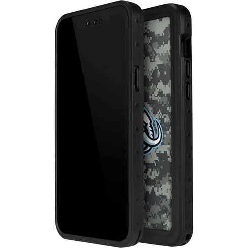 NHL Utah Mammoth DigiCamo iPhone 14 Pro Max Waterproof Case