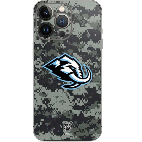 NHL Utah Mammoth DigiCamo iPhone 14 Pro Skin